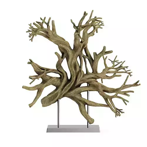 Tree Root Decoration 3D model