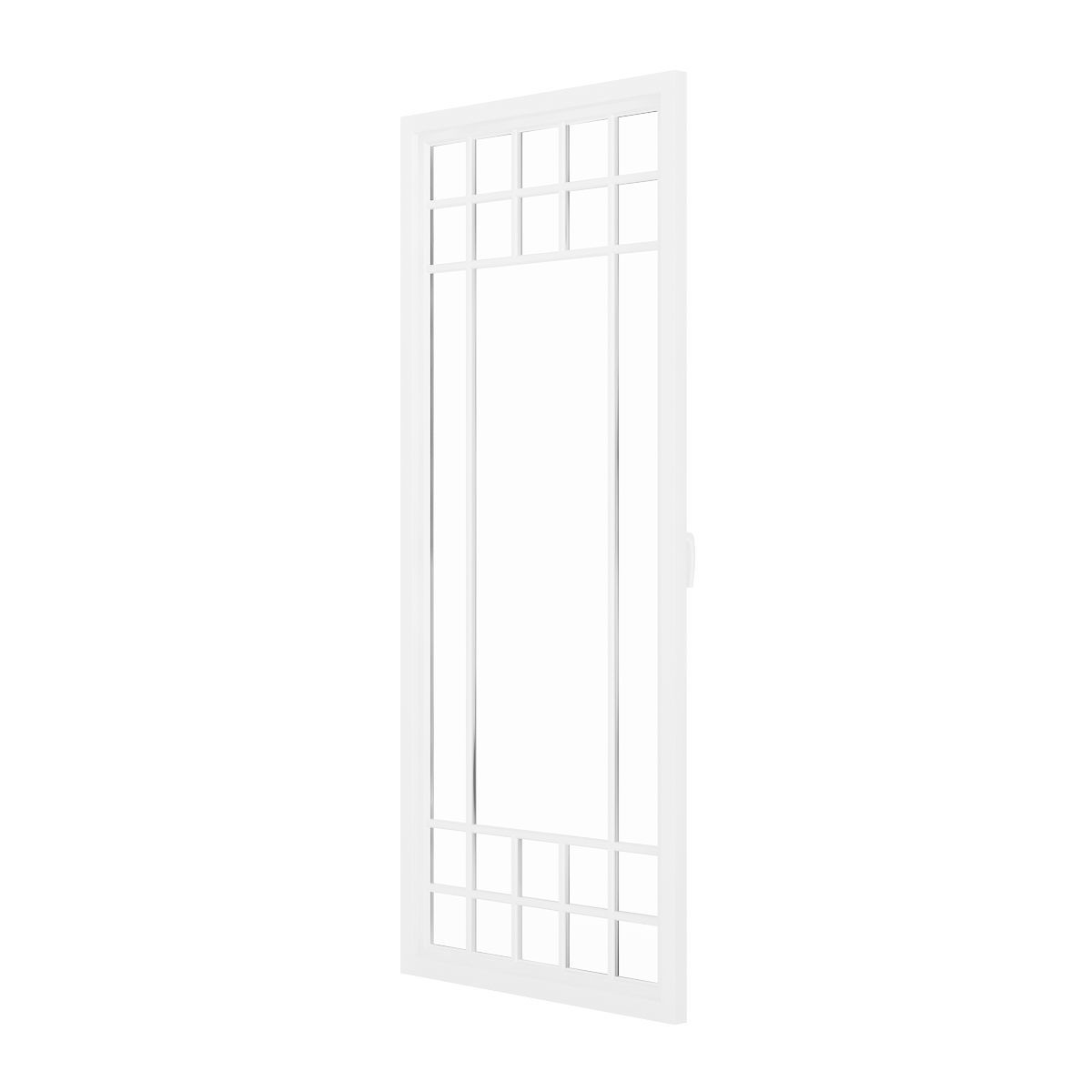 White Window 15 3D model_2