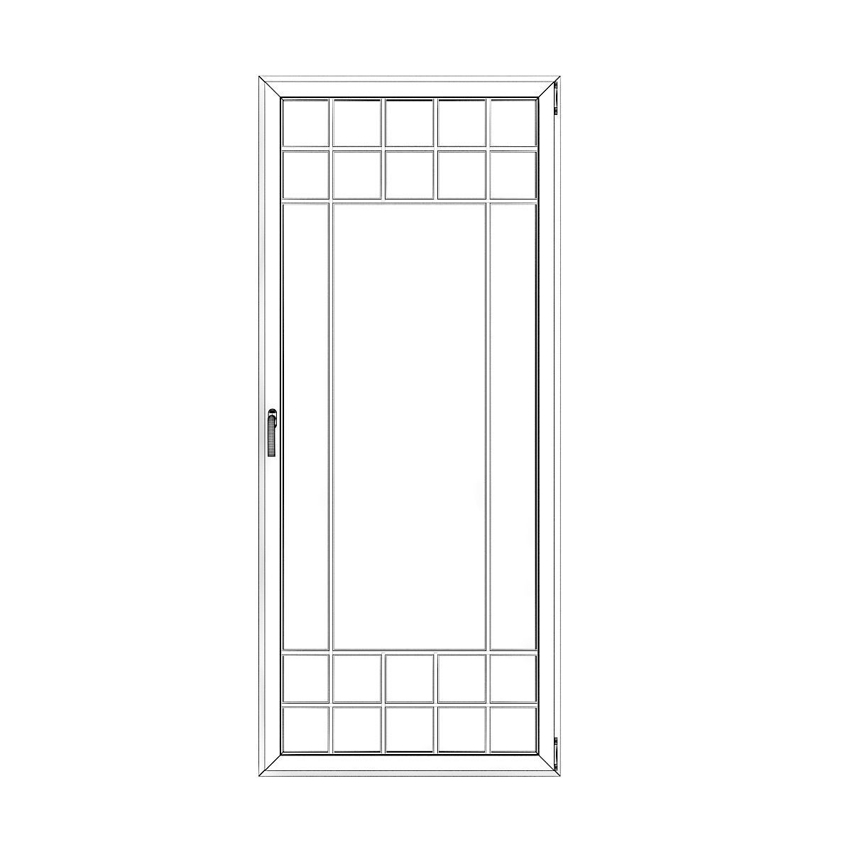 White Window 15 3D model_4