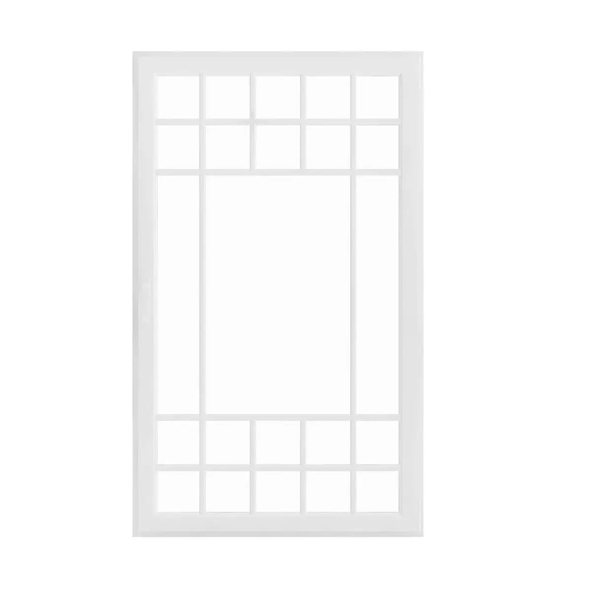 White Window 13 3D model_0