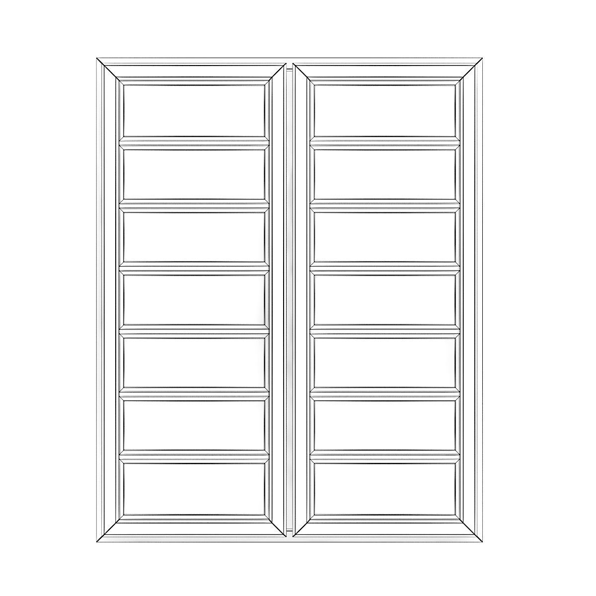 Metal Window 11 3D model_4
