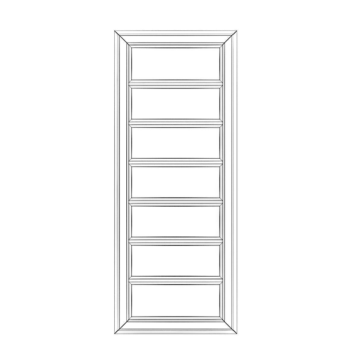 Metal Window 10 3D model_4