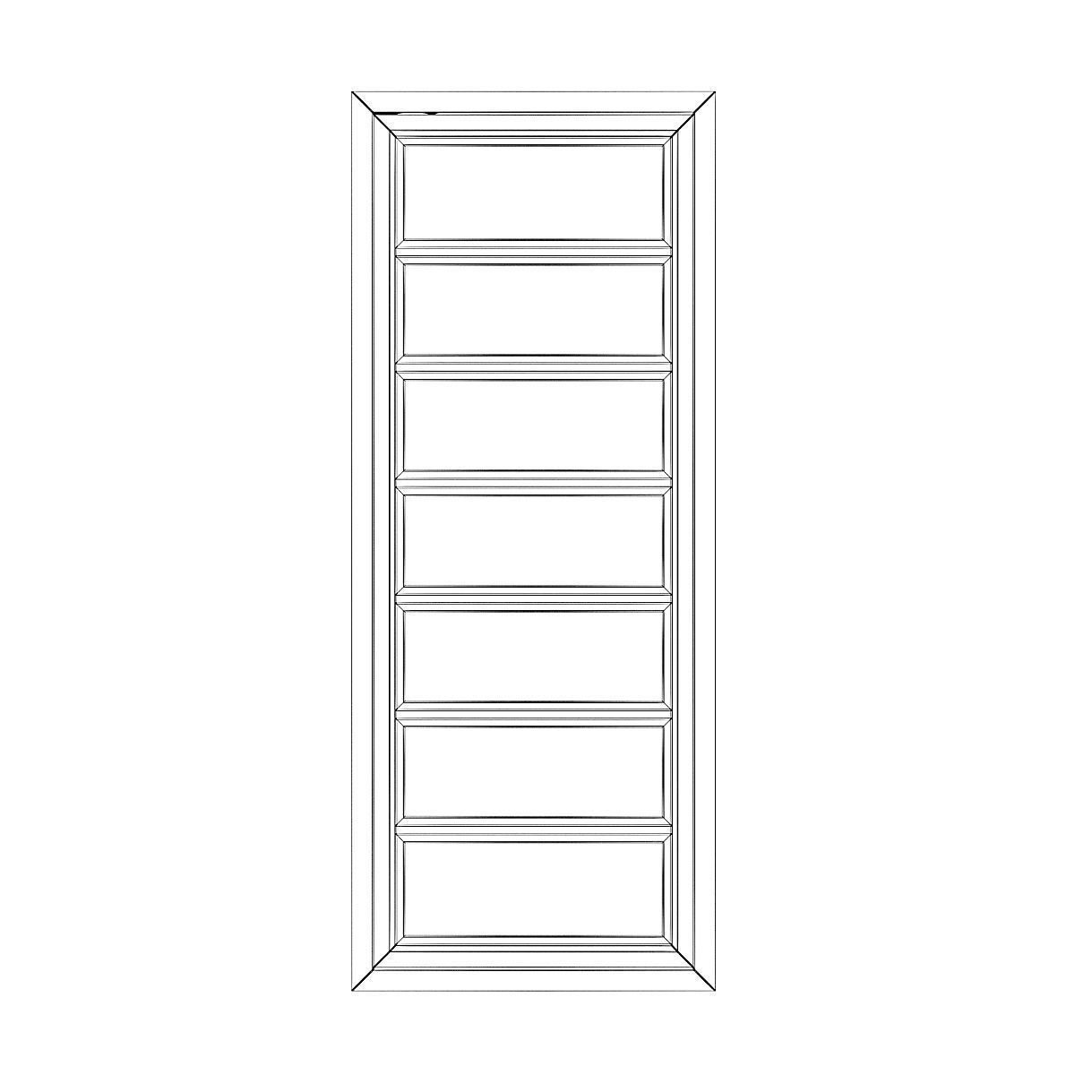 Metal Window 10 3D model_5