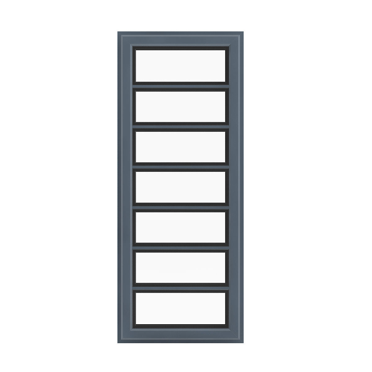 Metal Window 10 3D model_1