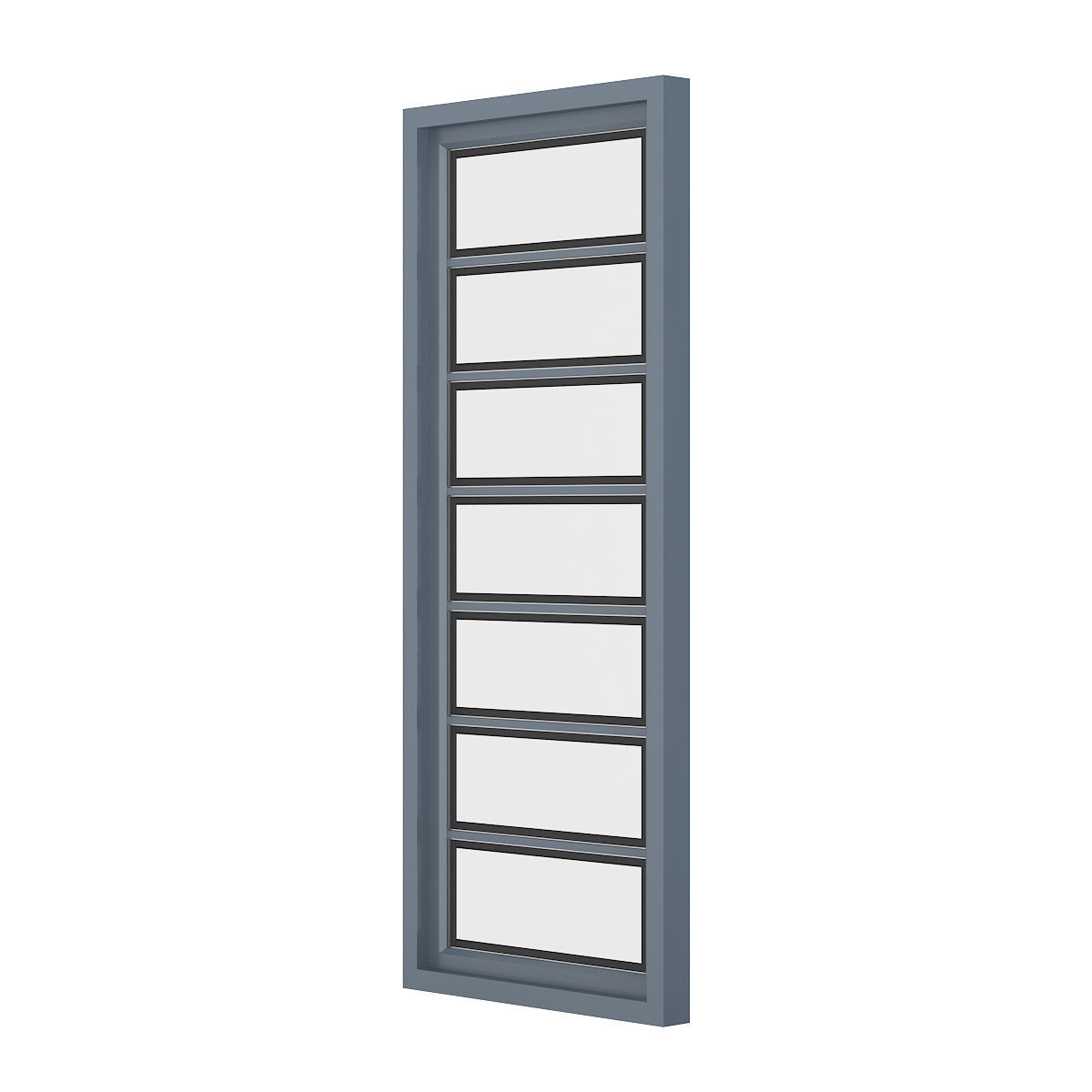 Metal Window 10 3D model_3