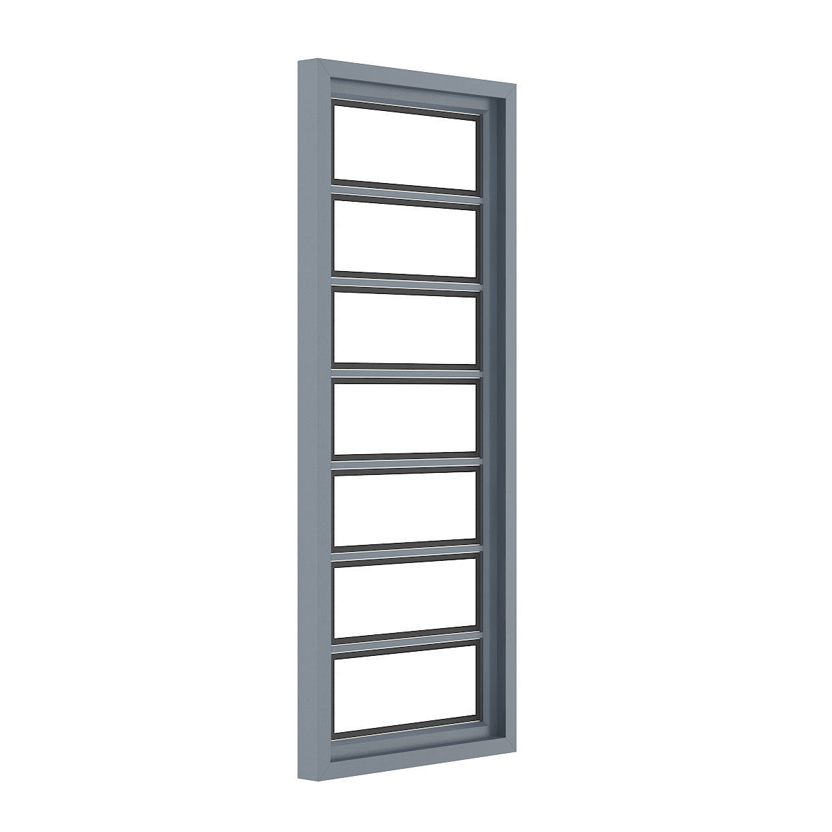 Metal Window 10 3D model_2