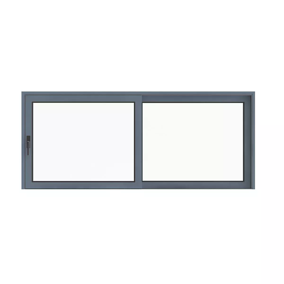 Metal Window 09 3D model_0