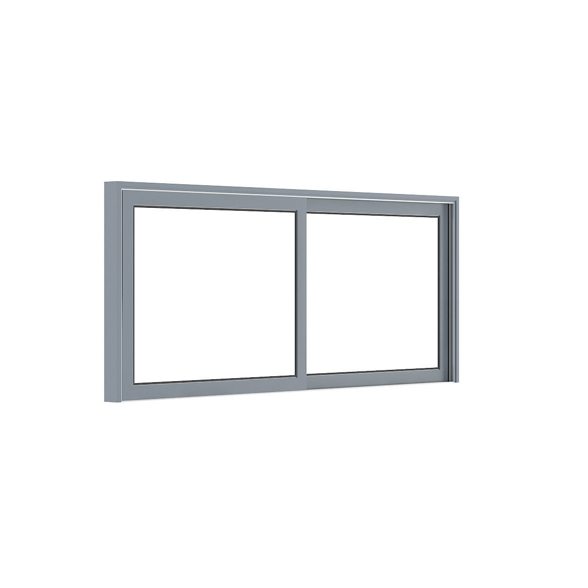 Metal Window 09 3D model_2