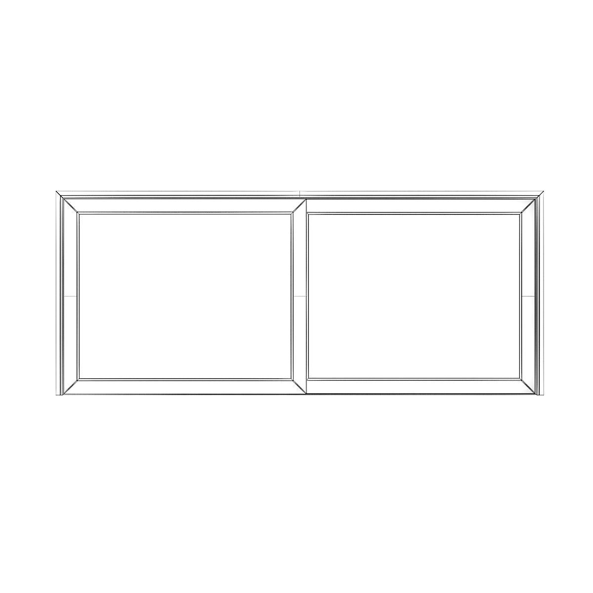 Metal Window 09 3D model_5