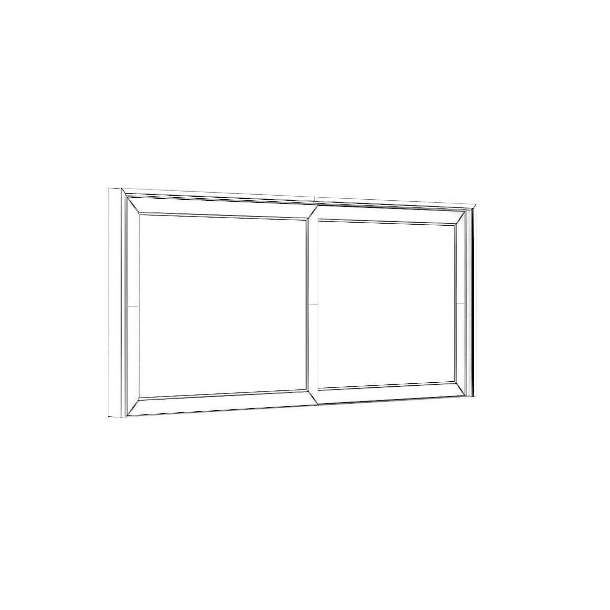 Metal Window 09 3D model_6