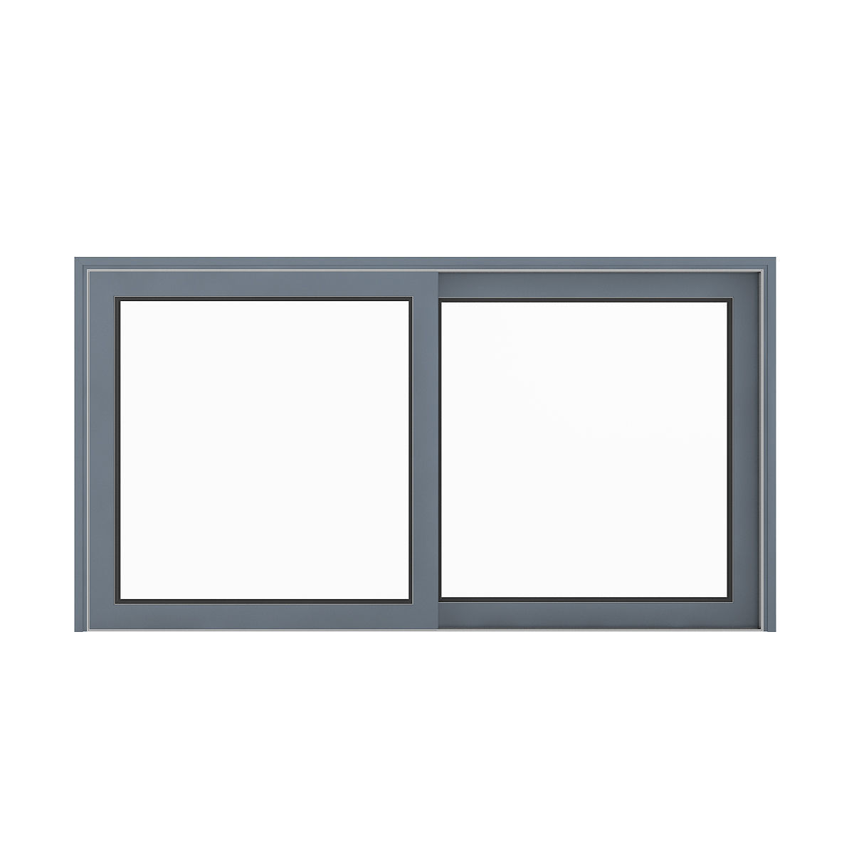 Metal Window 08 3D model_1