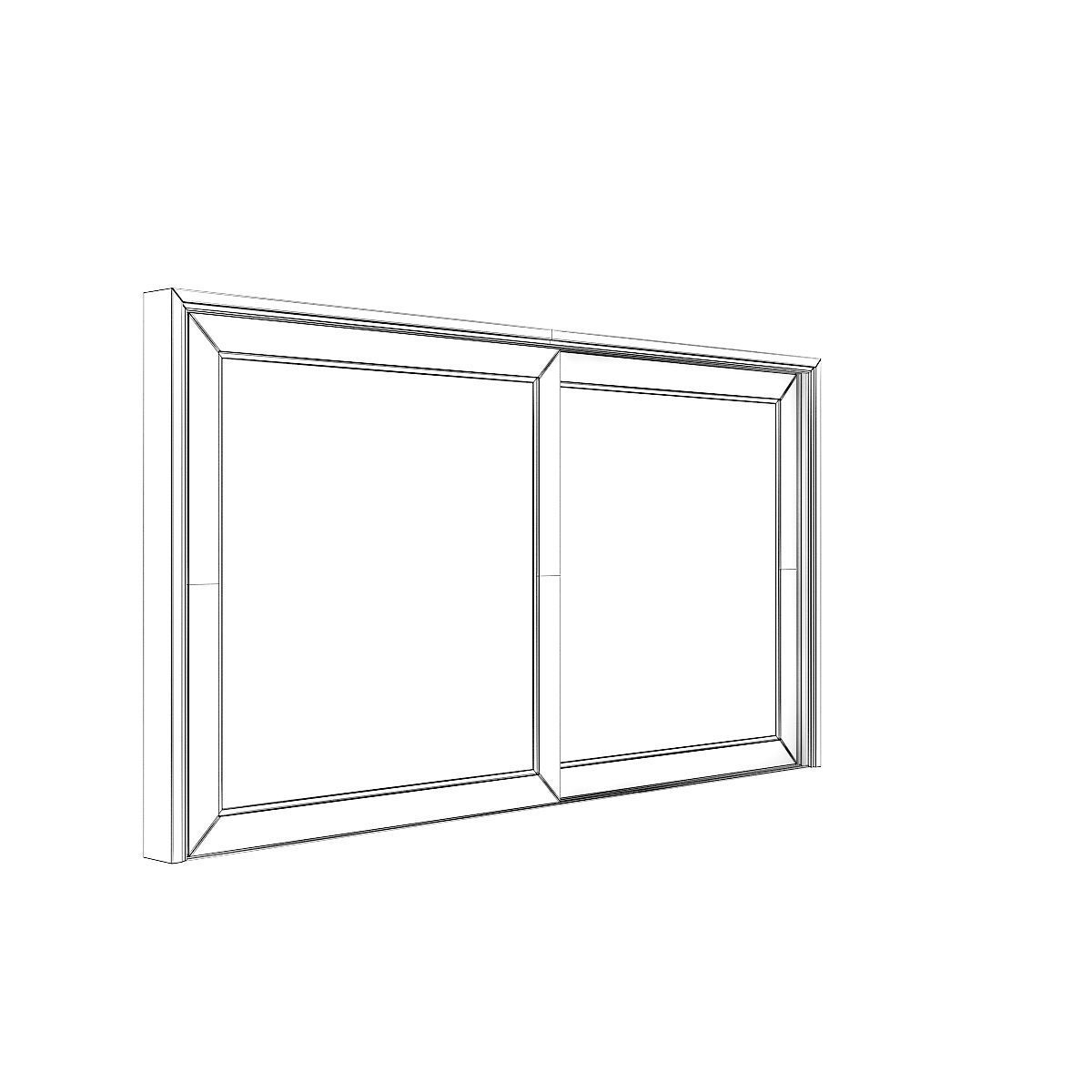 Metal Window 08 3D model_6