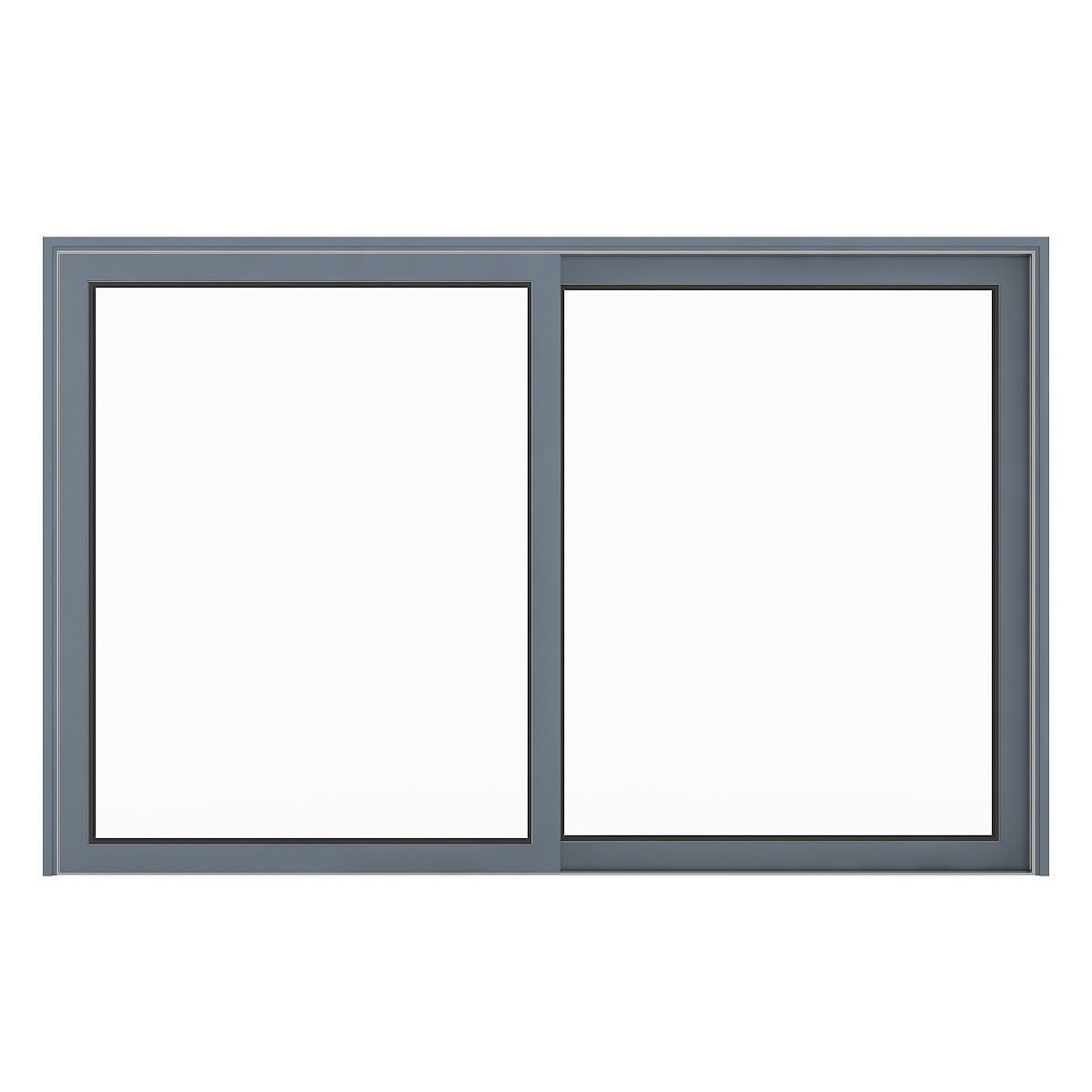 Metal Window 07 3D model_1