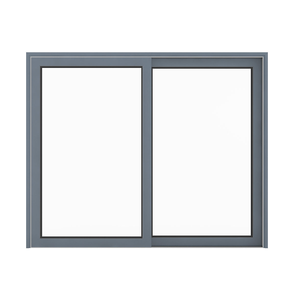 Metal Window 06 3D model_1