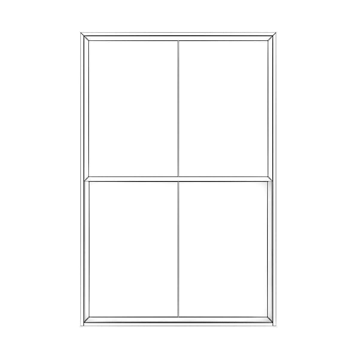 Metal Window 05 3D model_5