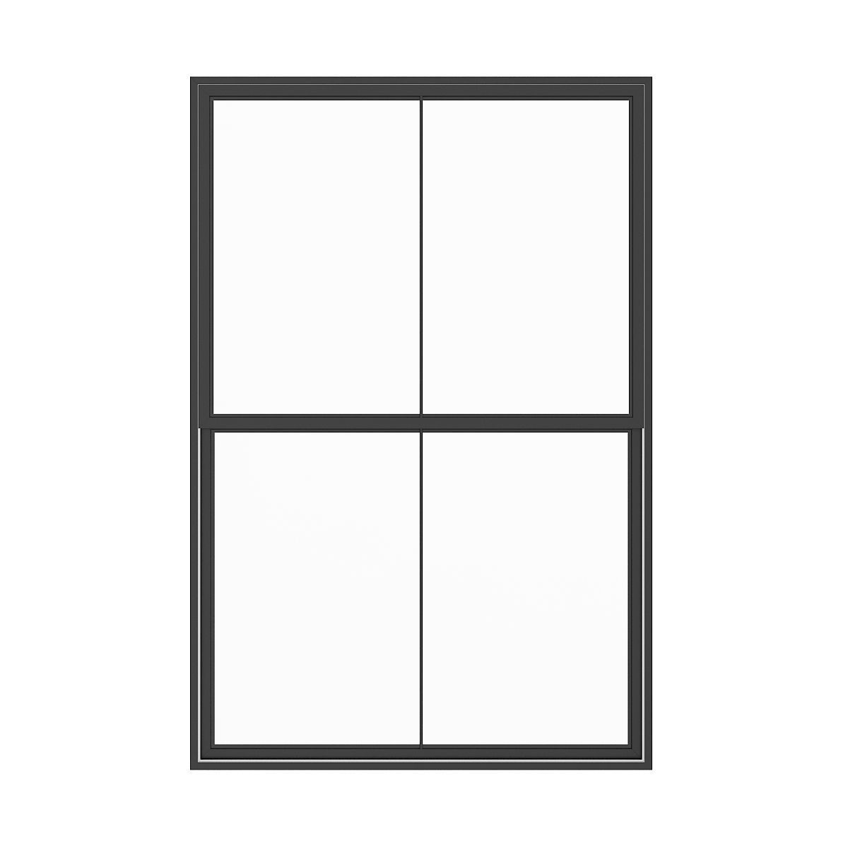 Metal Window 05 3D model_1