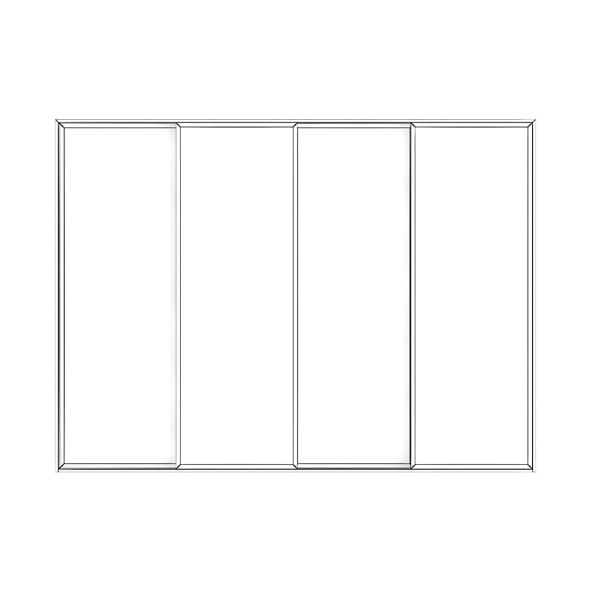 Metal Window 04 3D model_4