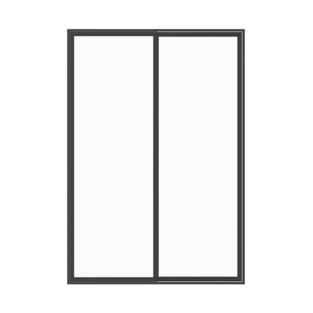 Metal Window 02 3D model_1