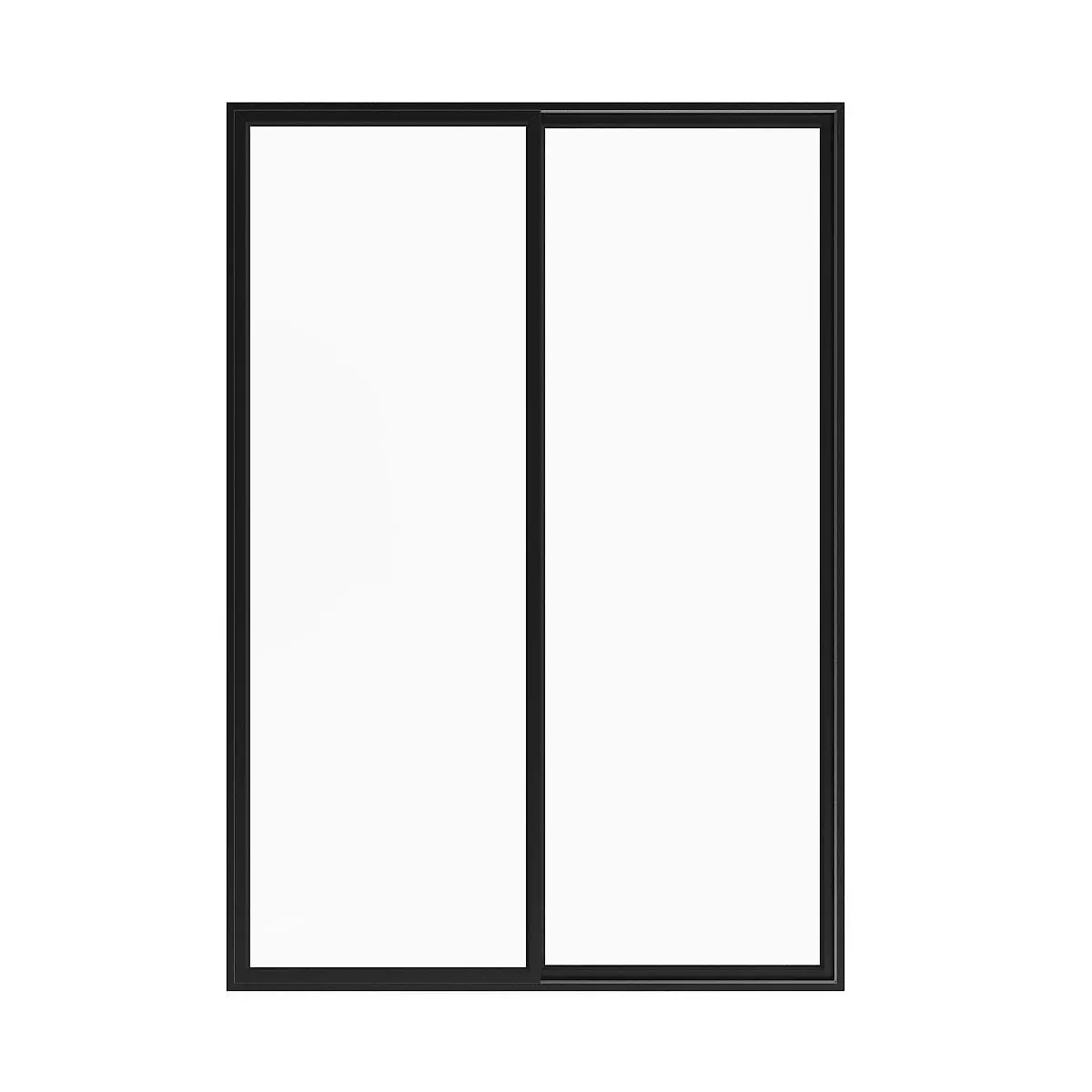 Metal Window 02 3D model_0