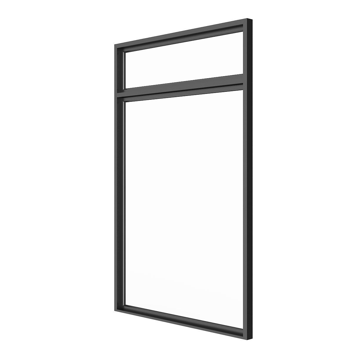 Metal Window 01 3D model_3