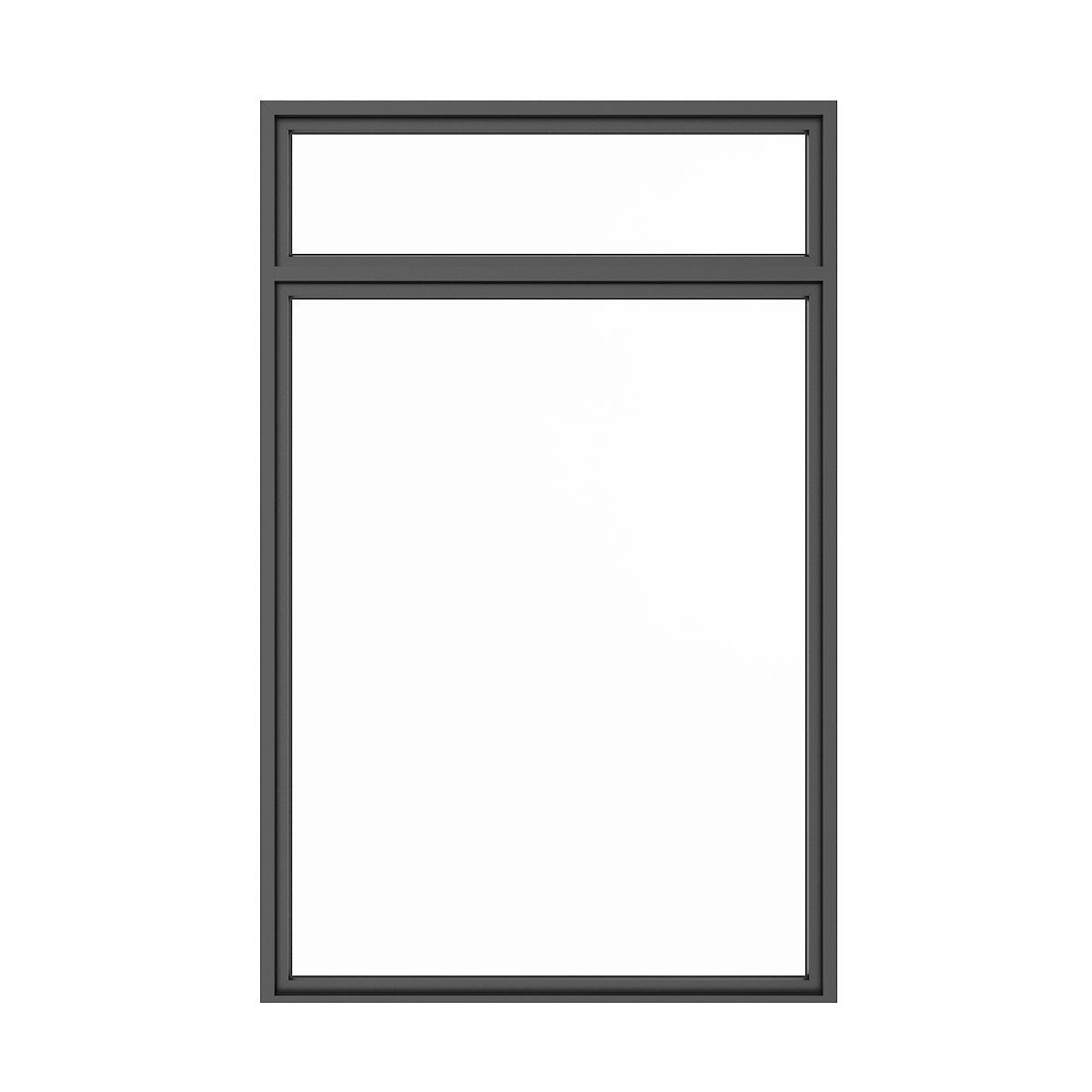 Metal Window 01 3D model_1