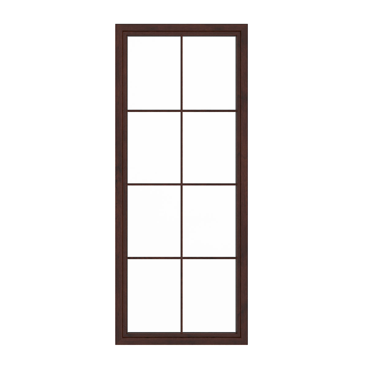 Wooden Window 12 3D model_1