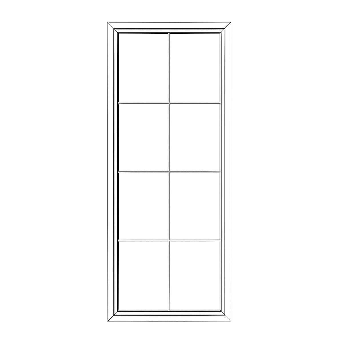 Wooden Window 12 3D model_5