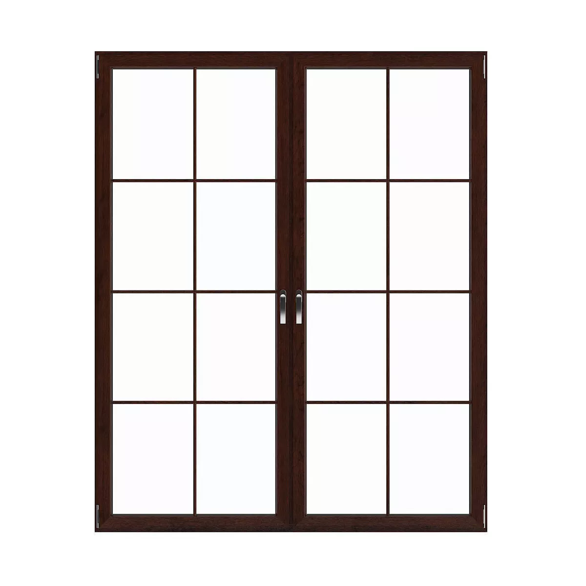 Wooden Window 09 3D model_0