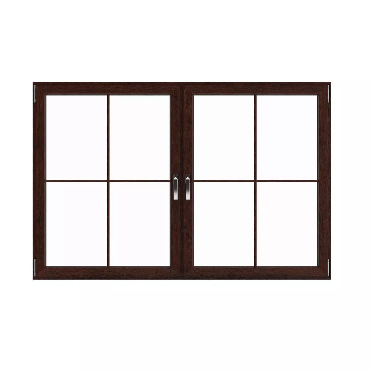 Wooden Window 07 3D model_0