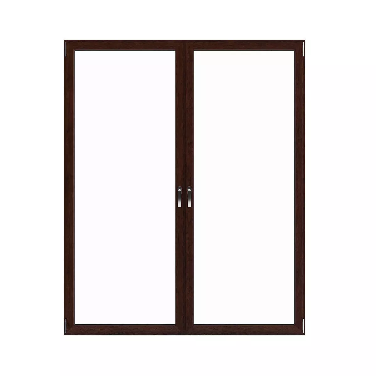 Wooden Window 06 3D model_0