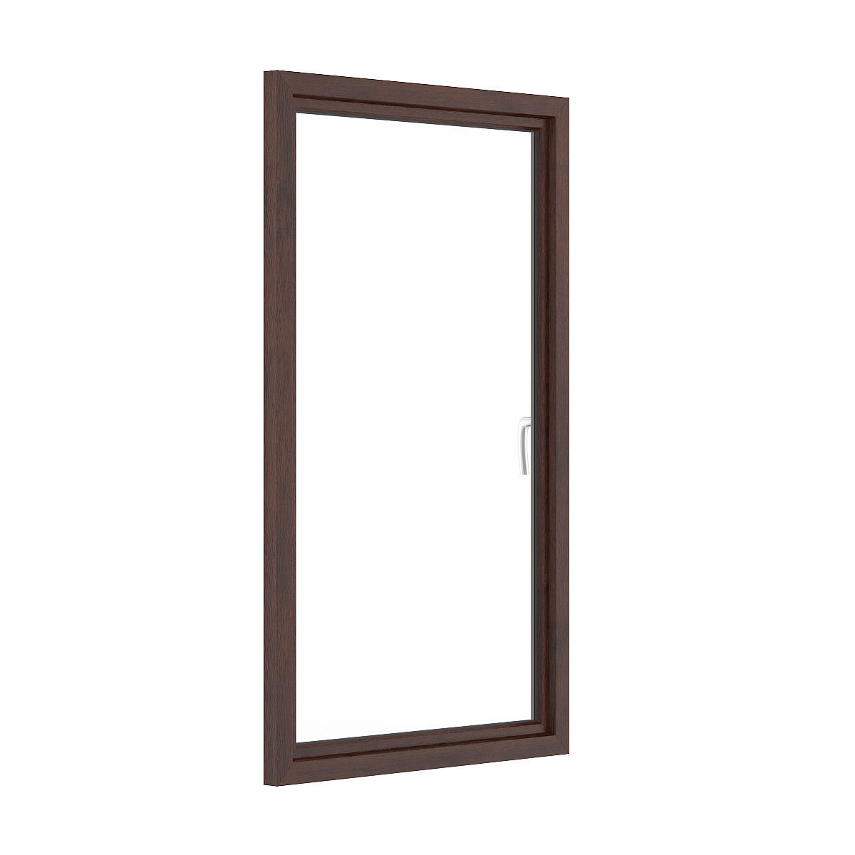 Wooden Window 02 3D model_2