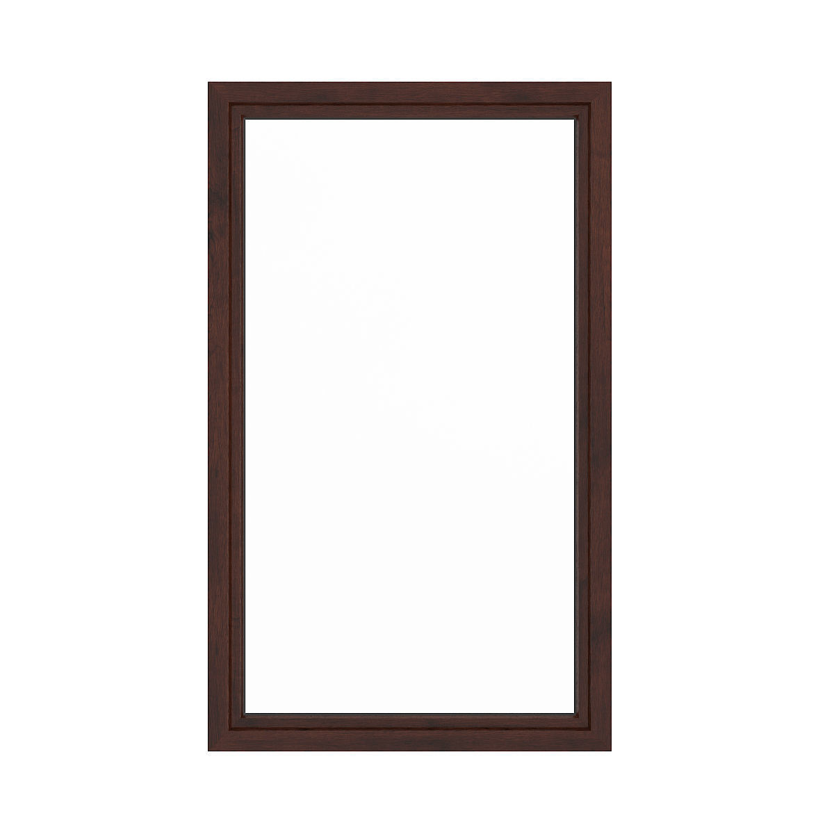 Wooden Window 02 3D model_1