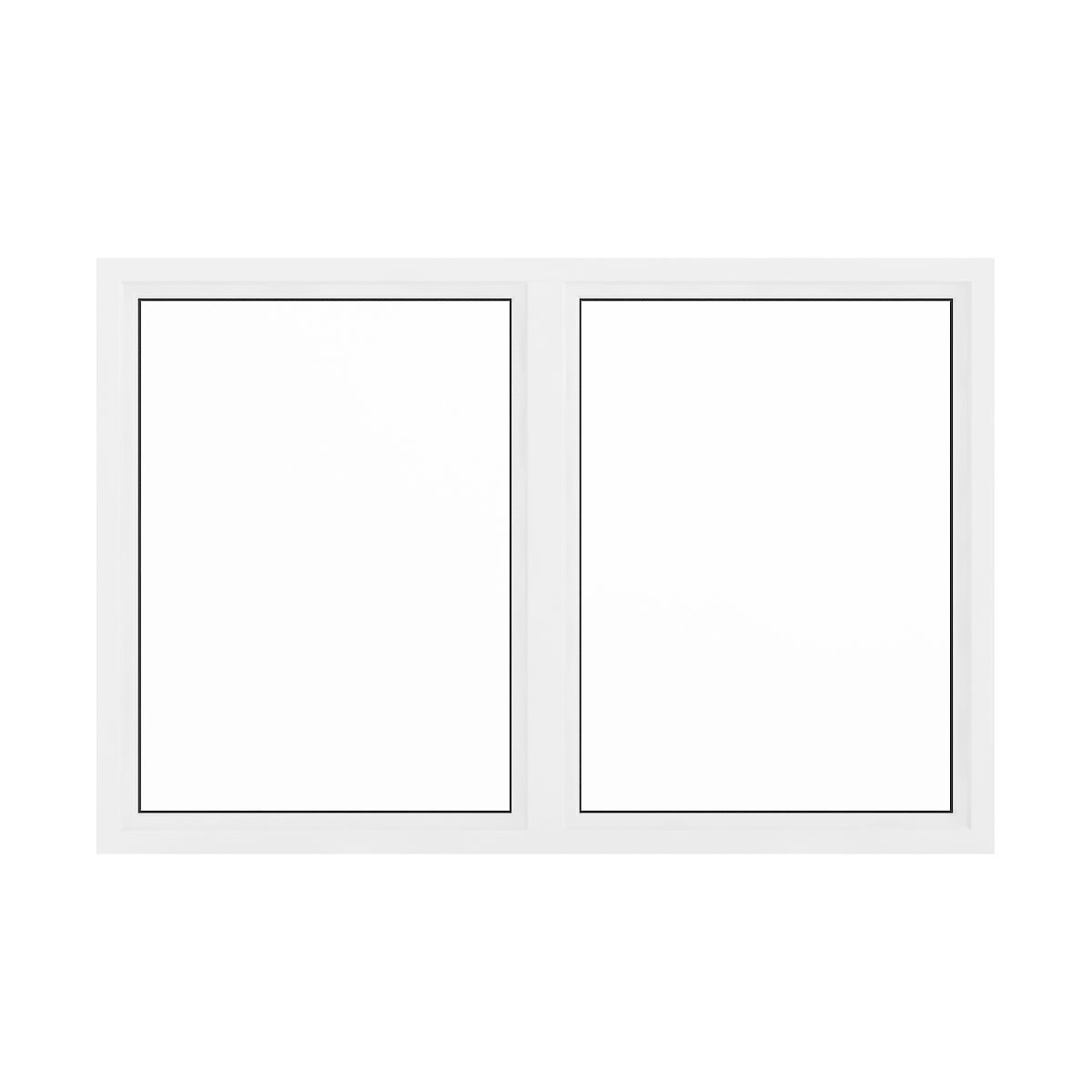 White Window 17 3D model_1