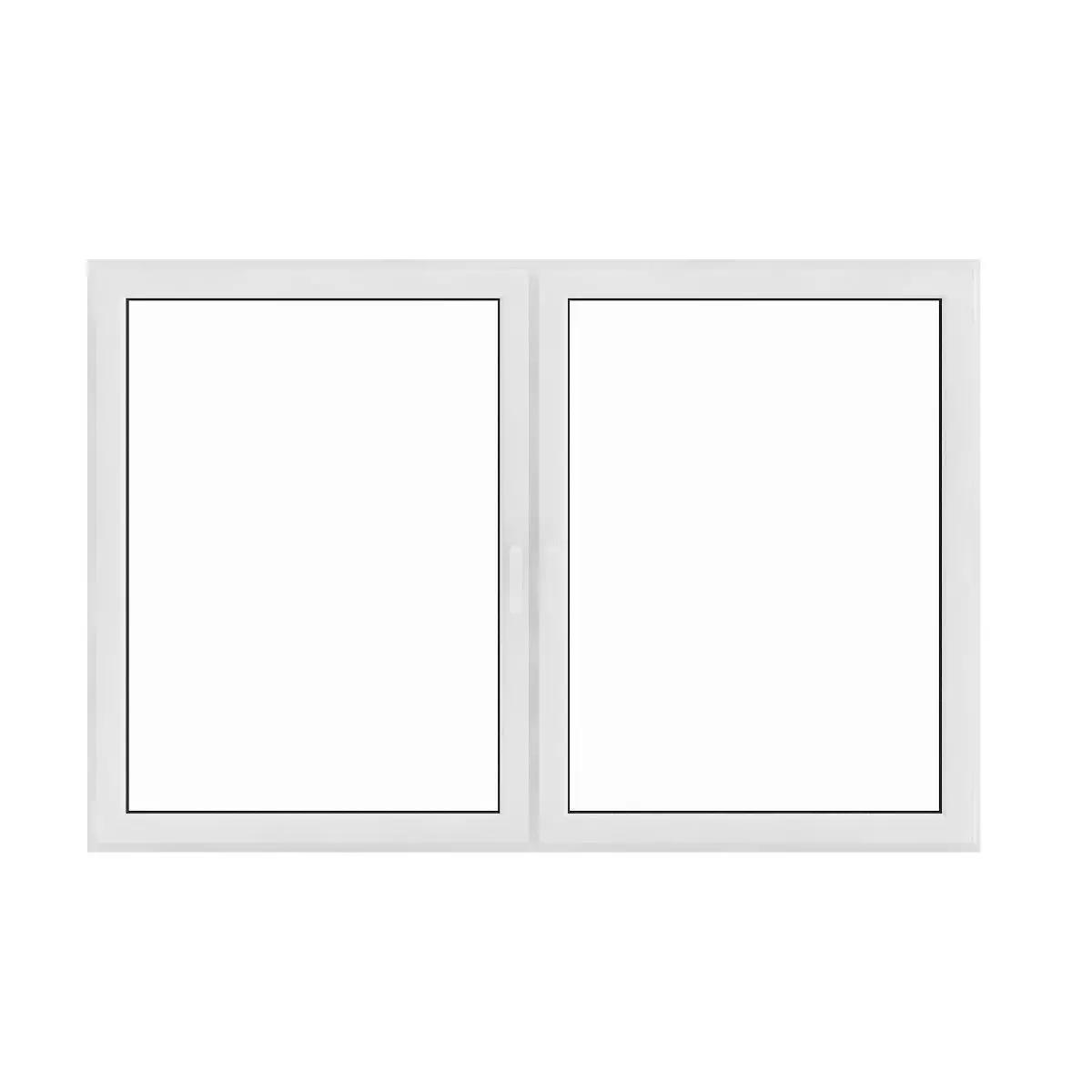 White Window 17 3D model_0