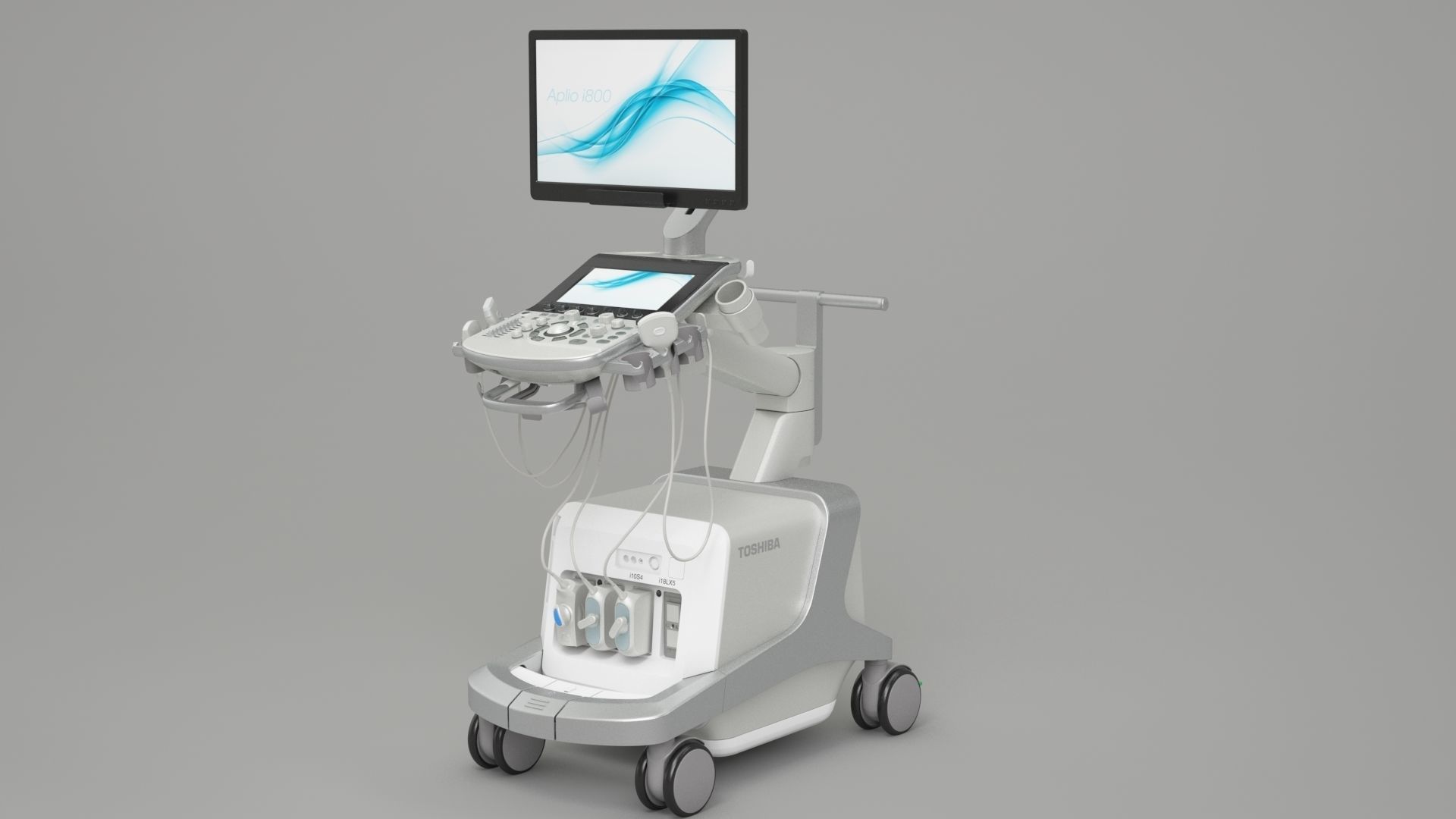 Ultrasound machine - Toshiba aplio i800 3D model_3