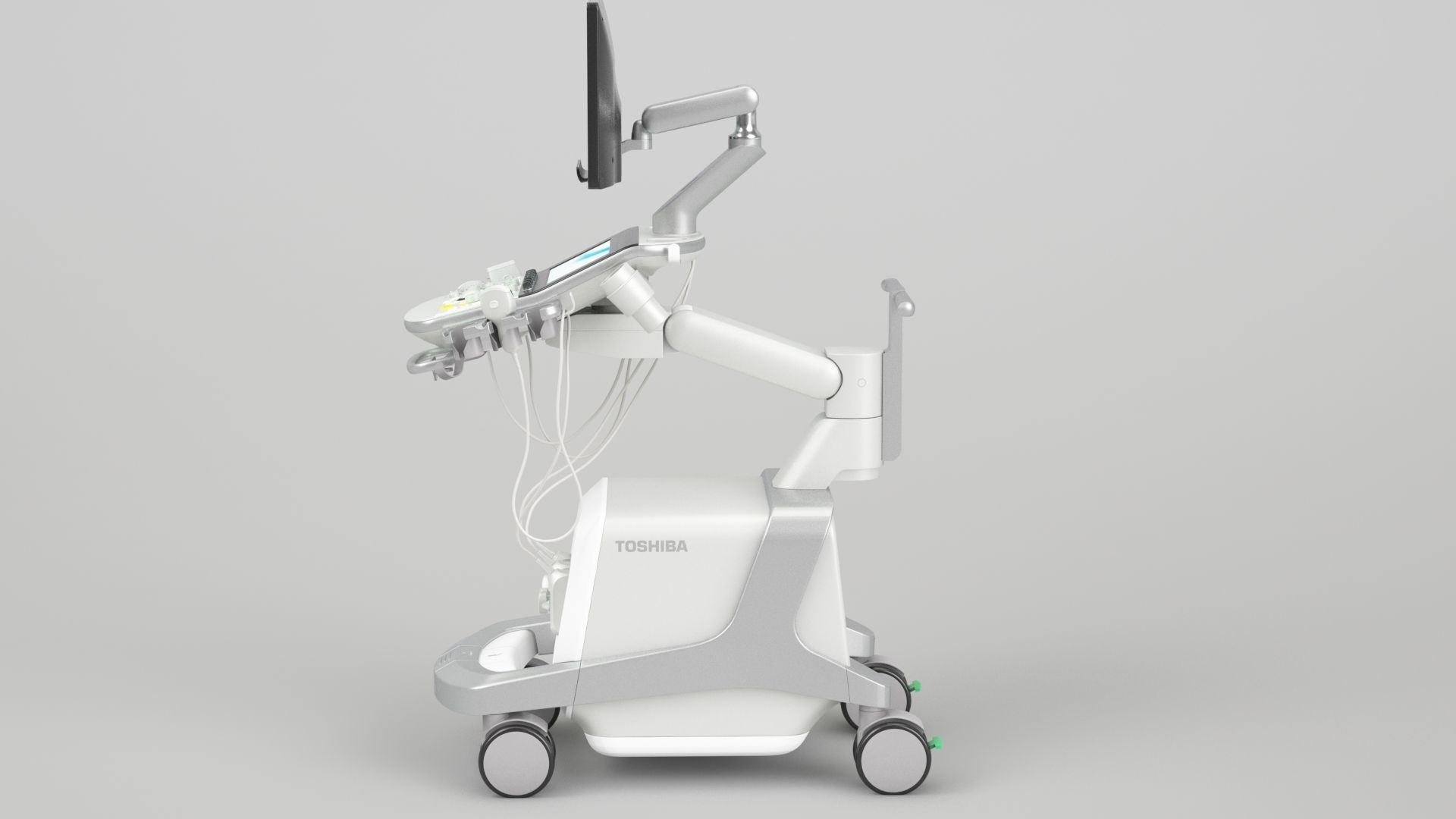 Ultrasound machine - Toshiba aplio i800 3D model_5