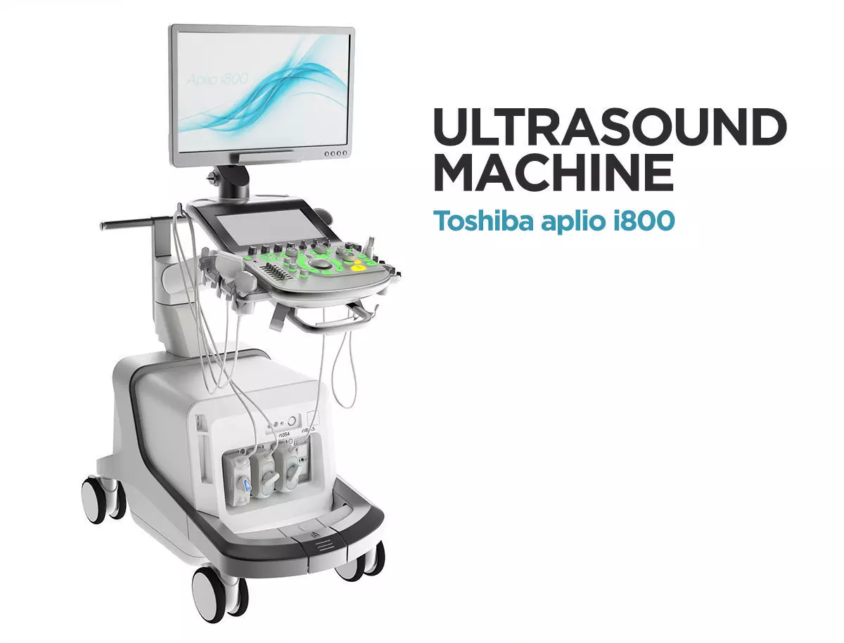Ultrasound machine - Toshiba aplio i800 3D model_0