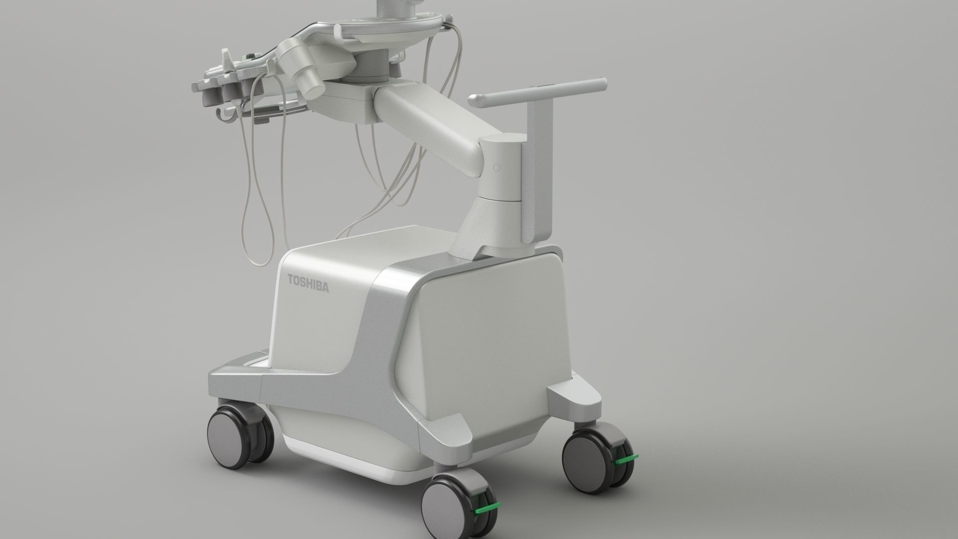 Ultrasound machine - Toshiba aplio i800 3D model_10