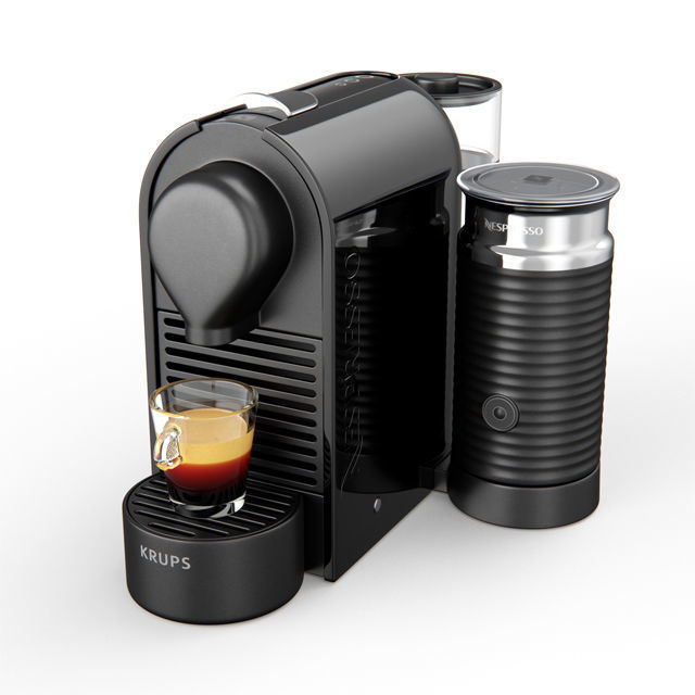 Capsules Coffee Machine Krups Nespresso UMilk 3D model_8