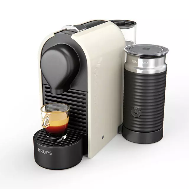 Capsules Coffee Machine Krups Nespresso UMilk 3D model_0