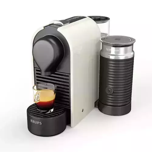 Capsules Coffee Machine Krups Nespresso UMilk 3D model