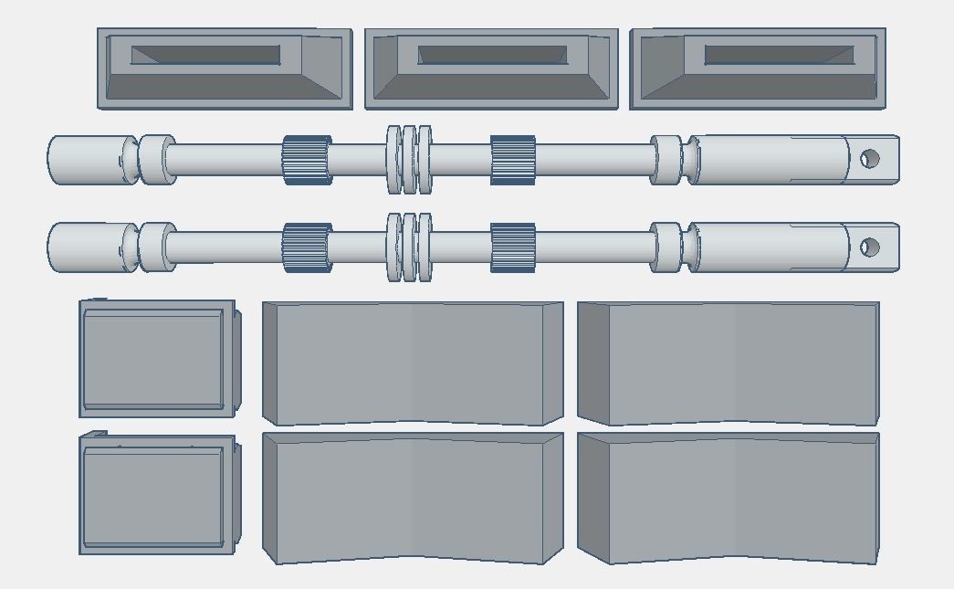 Darth Vader ANH Chestbox Parts 1 to 1 scale 3D print model_4