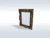 3D model Gothic Ornate Frame with Bats 268 VR / AR / low-poly | CGTrader