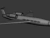 3D model Luxury Private Jet 3D Model Business Aircraft VR / AR / low ...
