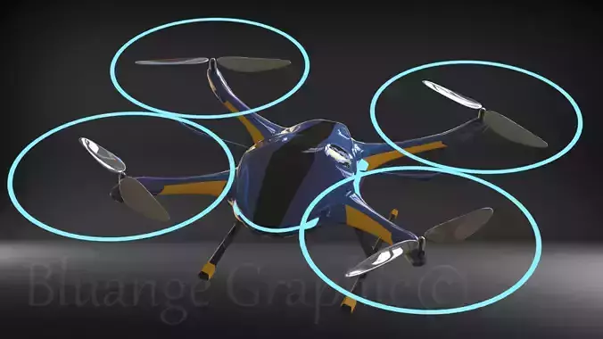 Drone quadcopter