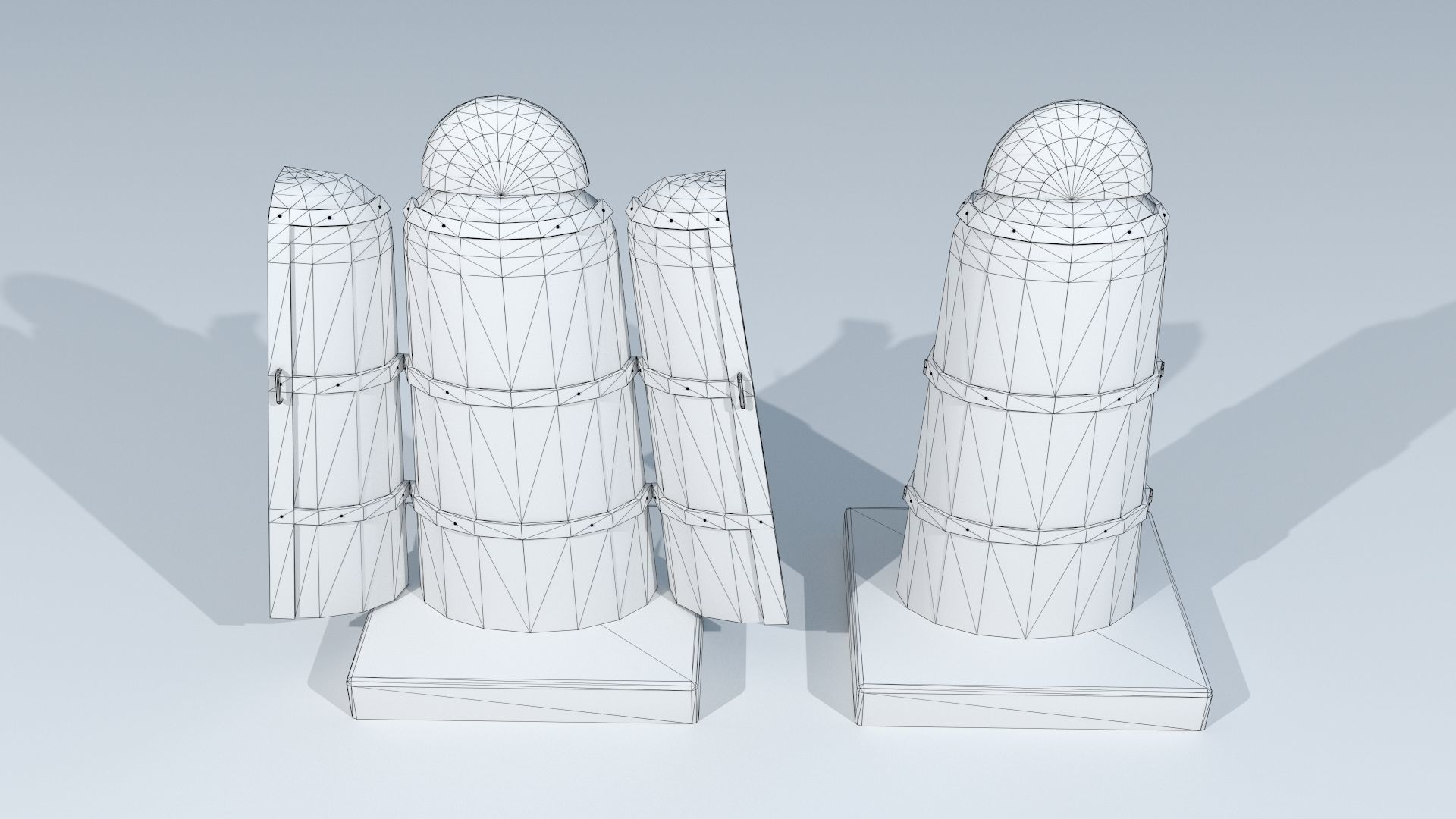 Iron maiden PBR Low-poly 3D model_10