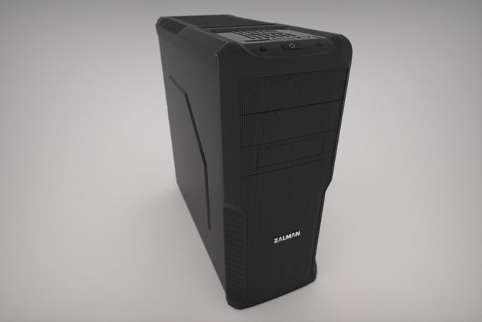 Zalman Z3 Computer Case 3D model