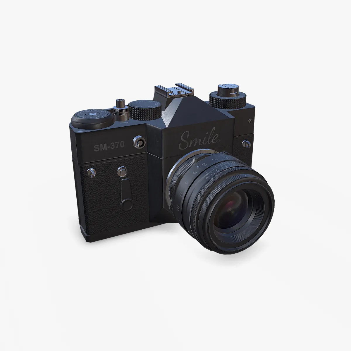 3D model Old Retro Camera Low-poly PBR VR / AR / low-poly | CGTrader