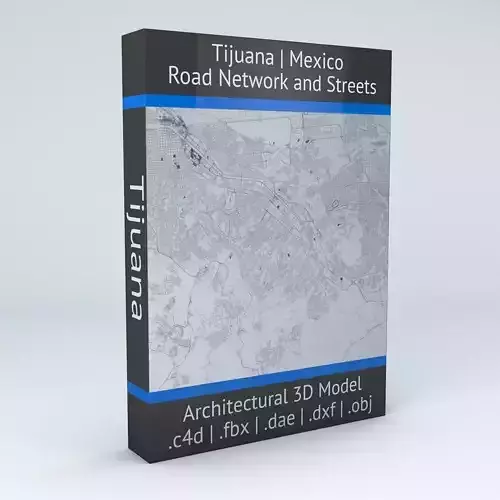Tijuana Road Network and Streets