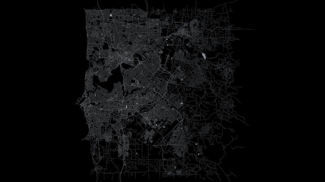 Perth Road Network and Streets 3D model_6